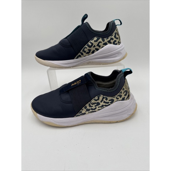 Clove Solo Slip On Active Sneakers Size Women's 7-nursing Healthcare Navy Leopar - Picture 6 of 15
